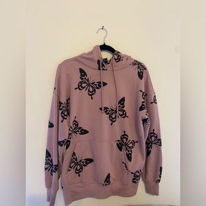 Butterfly Purple Hoodie